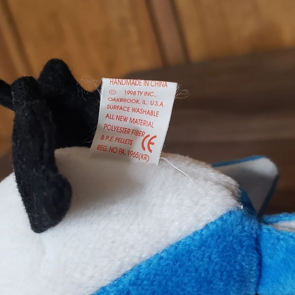 Ty Beanie Baby NWT 1997 ROCKET The Bluejay